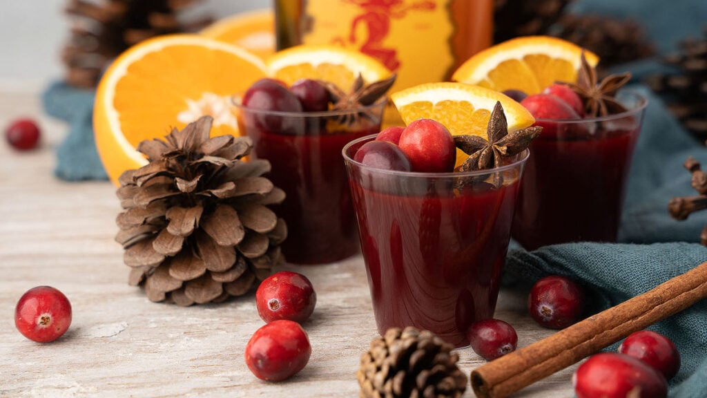 Food blogger, Bella Bucchiotti of xoxoBella, shares a recipe for mulled wine Fireball jello shots. Add this to your list of the best jello shot recipes!