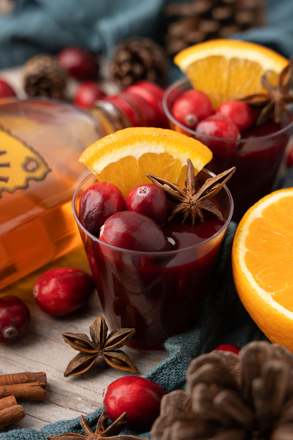 Mulled Wine Fireball Jello Shots xoxoBella