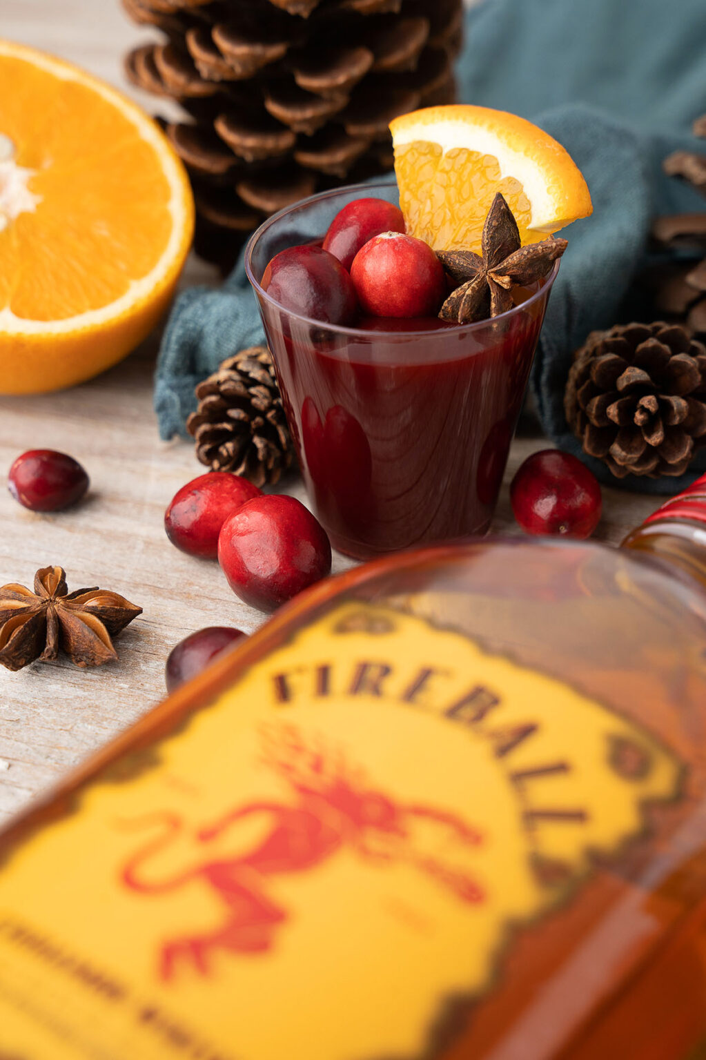Mulled Wine Fireball Jello Shots xoxoBella