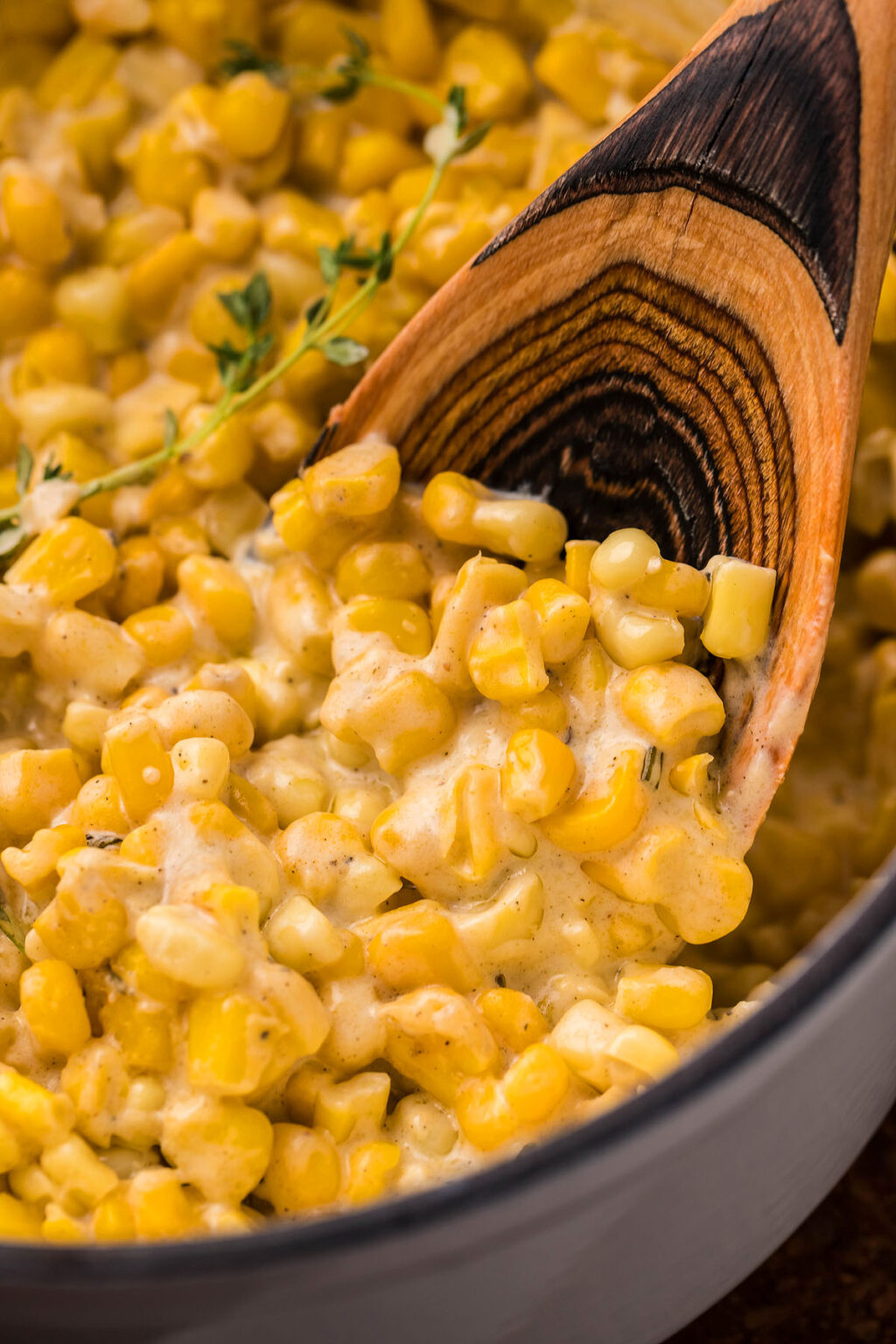 Food blogger, Bella Bucchiotti of xoxoBella, shares a recipe for one pot gouda and cream cheese corn. This stovetop cream cheese corn is the perfect side dish for Thanksgiving or Christmas.