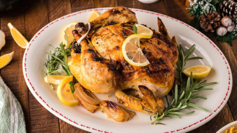Holiday Roasted Chicken - xoxoBella