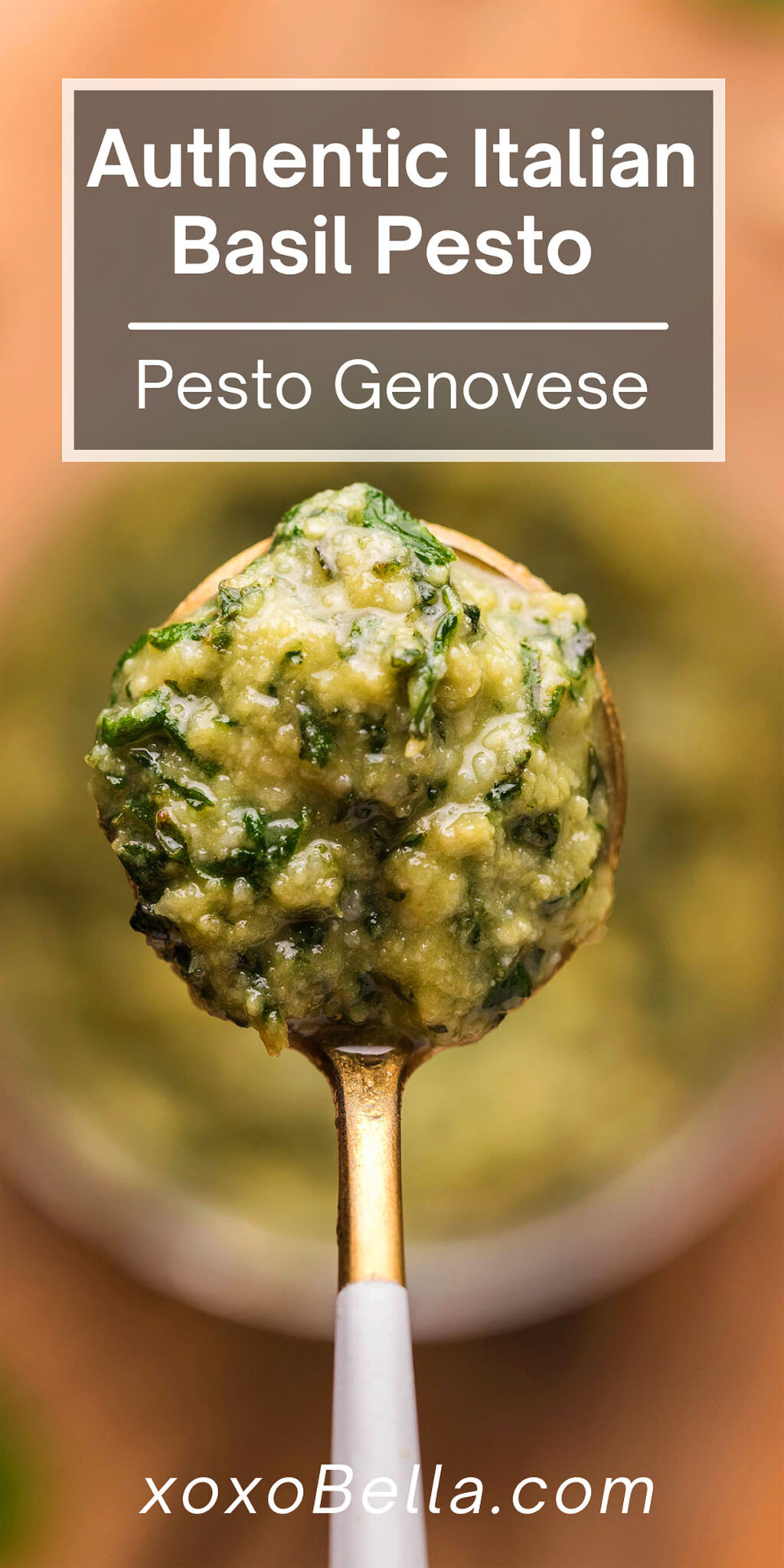 Authentic Italian Basil Pesto Pesto Genovese xoxoBella