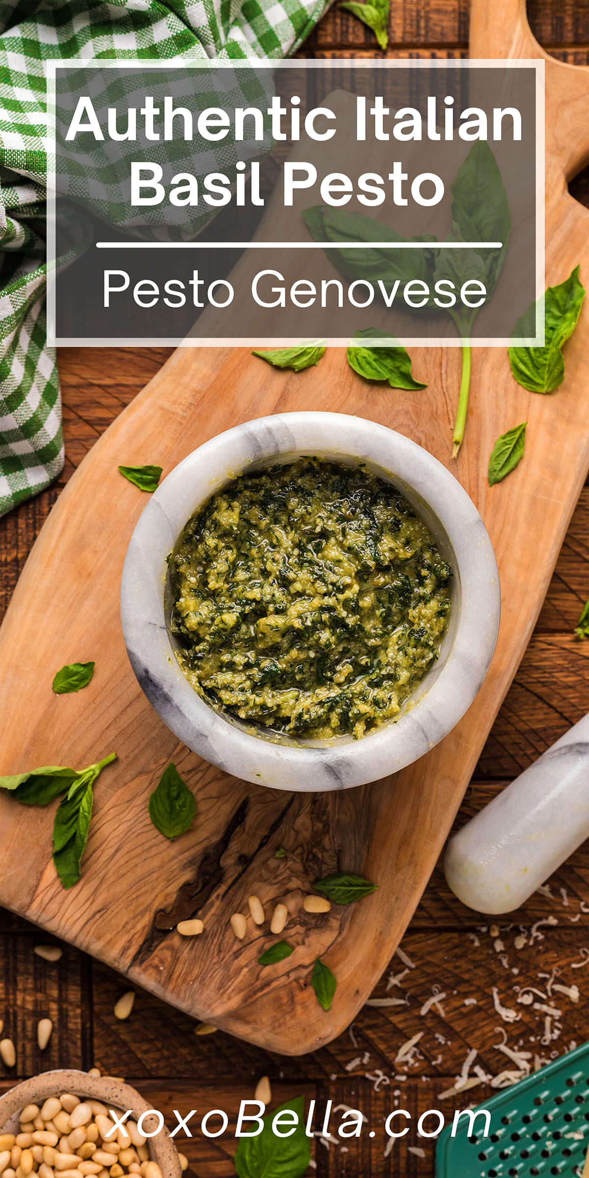 Authentic Italian Basil Pesto Pesto Genovese xoxoBella