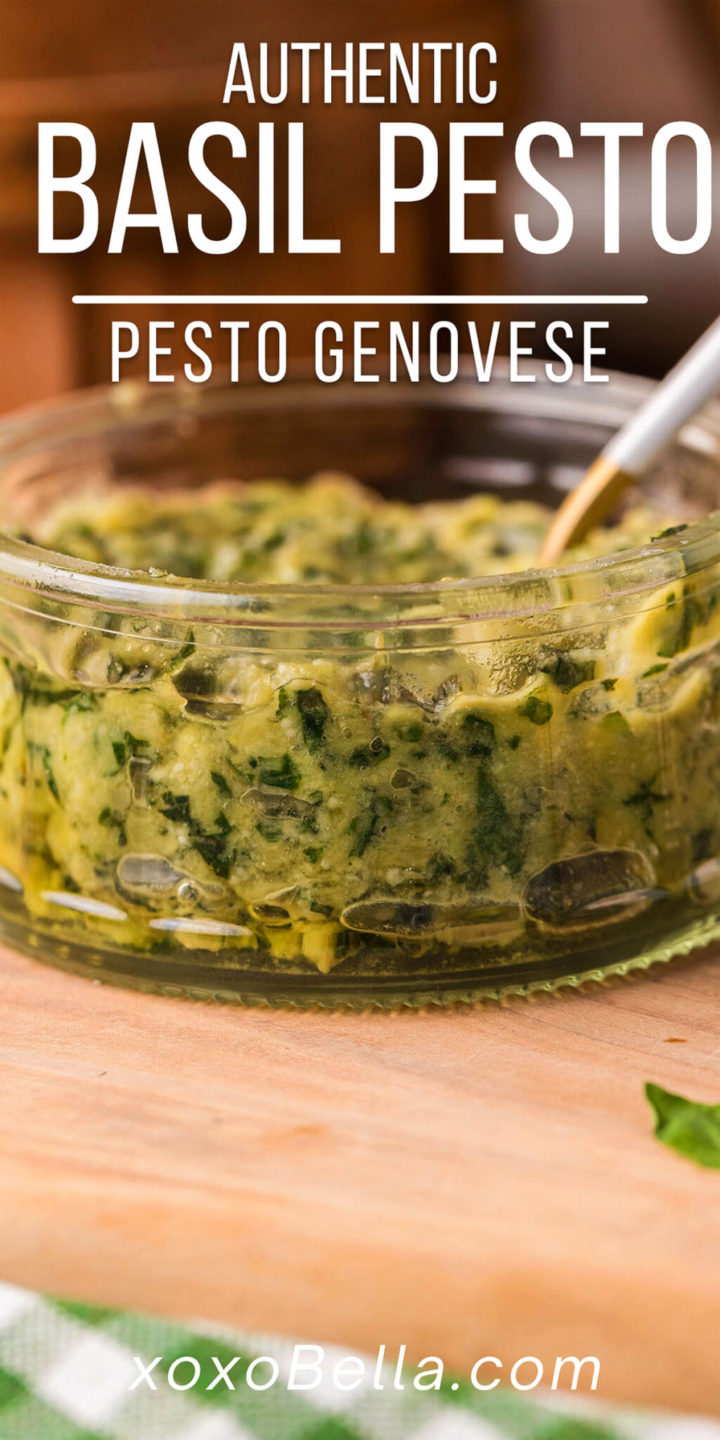 Authentic Italian Basil Pesto Pesto Genovese xoxoBella