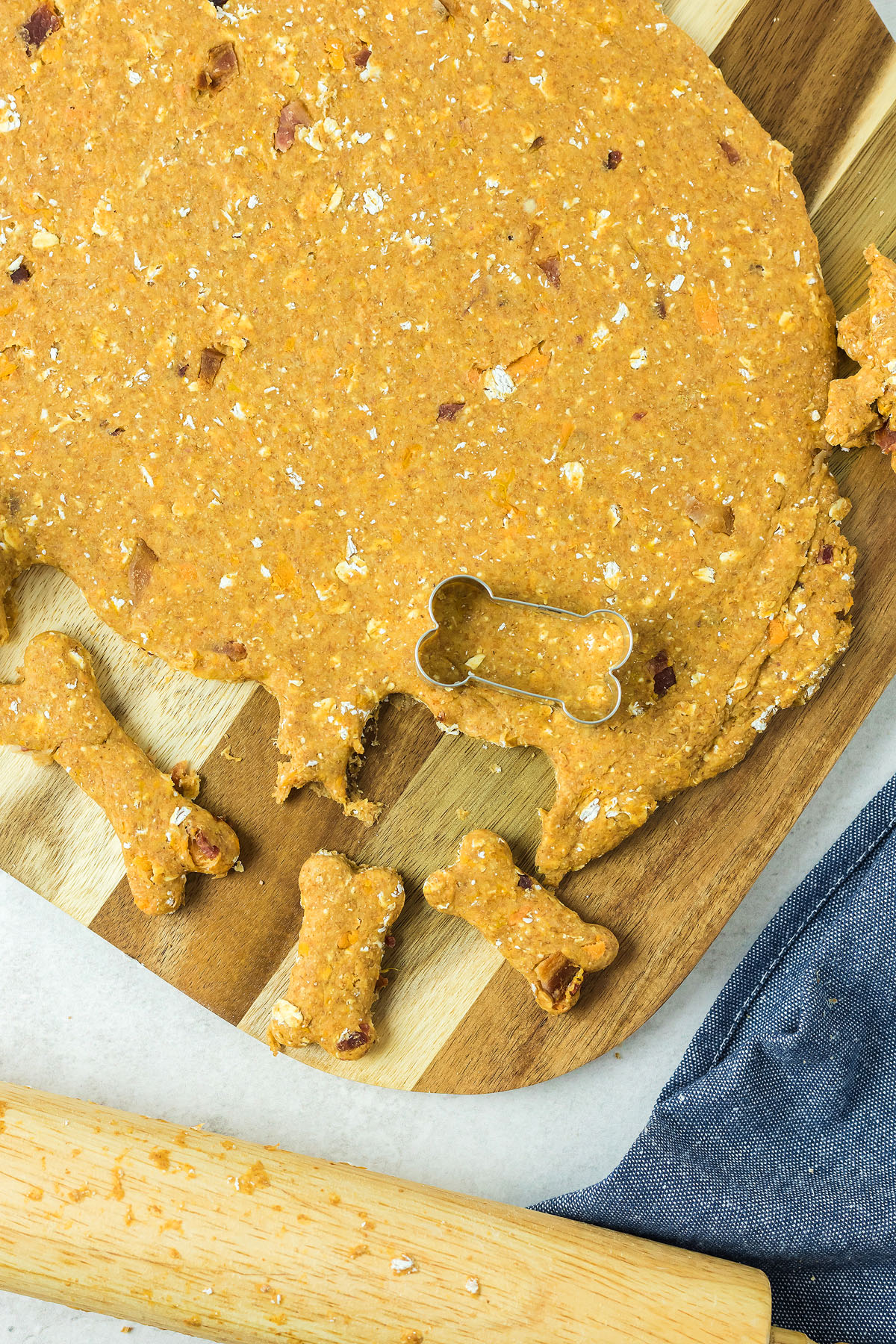 Sweet Potato and Bacon Dog Treat Recipe xoxoBella