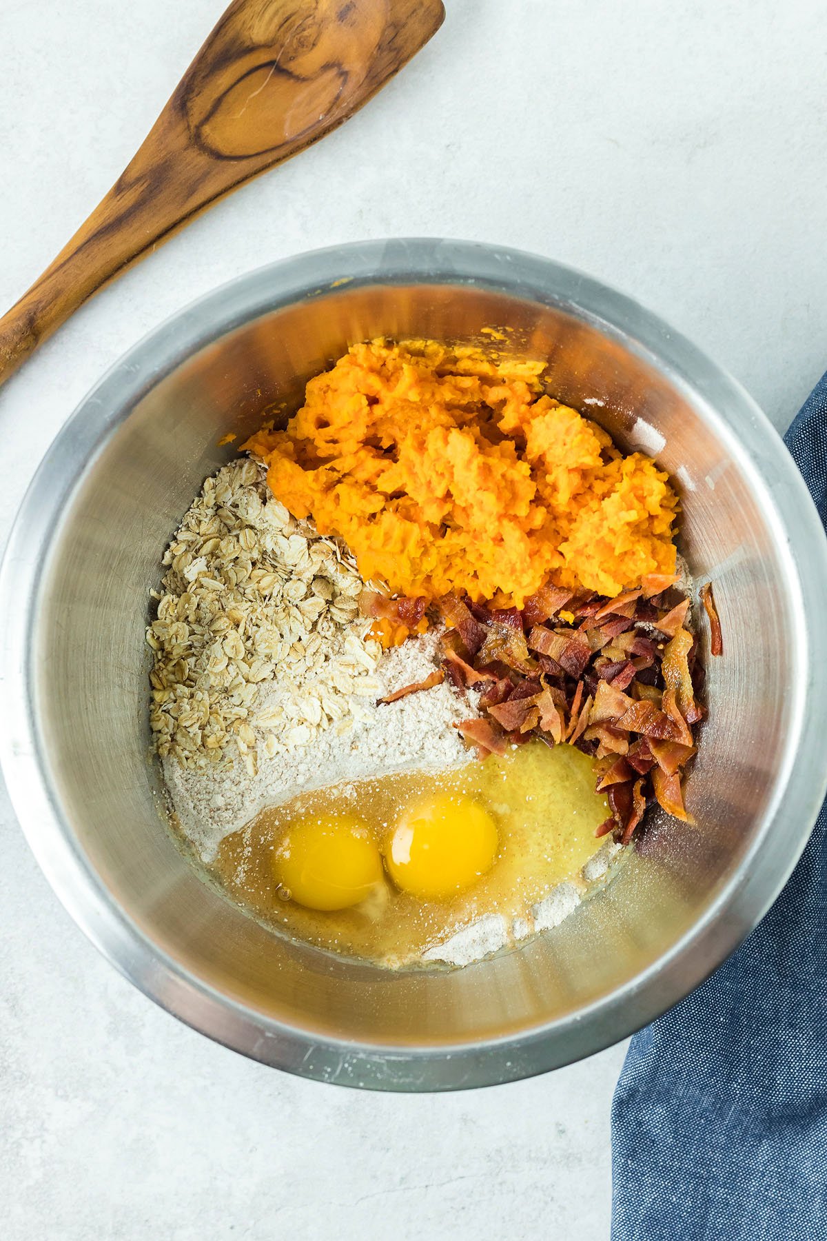 Sweet Potato and Bacon Dog Treat Recipe xoxoBella