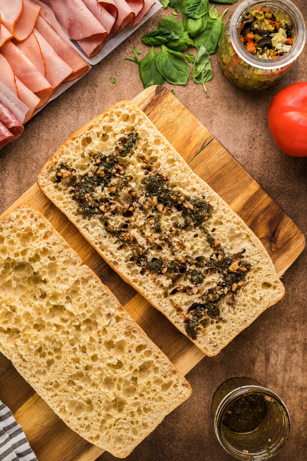 Pressed Italian Picnic Sandwiches xoxoBella