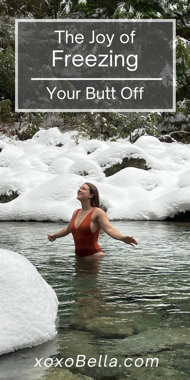 The Joy of Freezing Your Butt Off Why Cold Water Dipping is Addictive xoxoBella