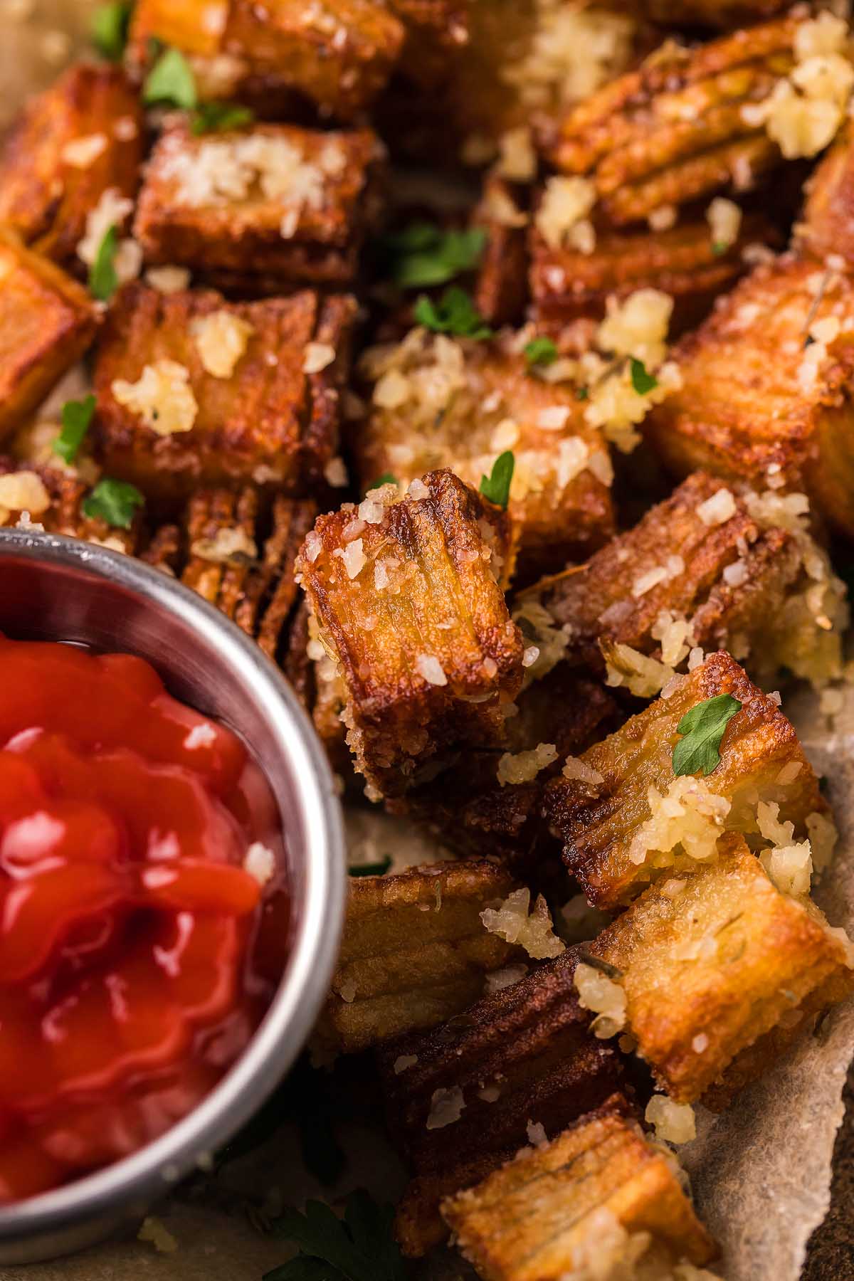 Crispy Stacked Potatoes TikTok Recipe xoxoBella