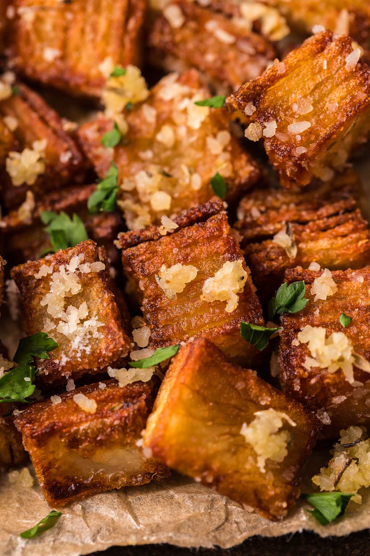 Crispy Stacked Potatoes TikTok Recipe xoxoBella