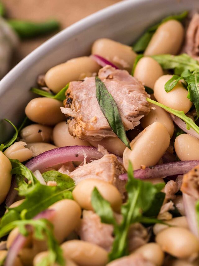Italian Tuna White Bean Salad xoxoBella
