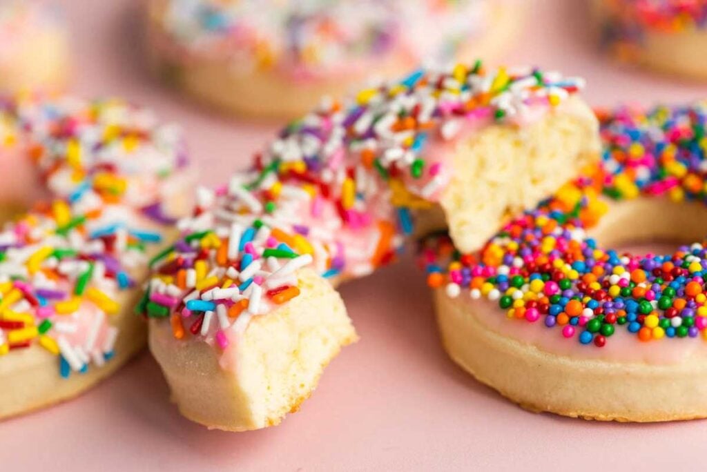 Iced Donut Cookies