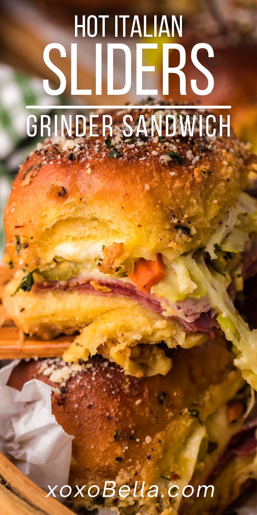 Hot Italian Sliders - xoxoBella