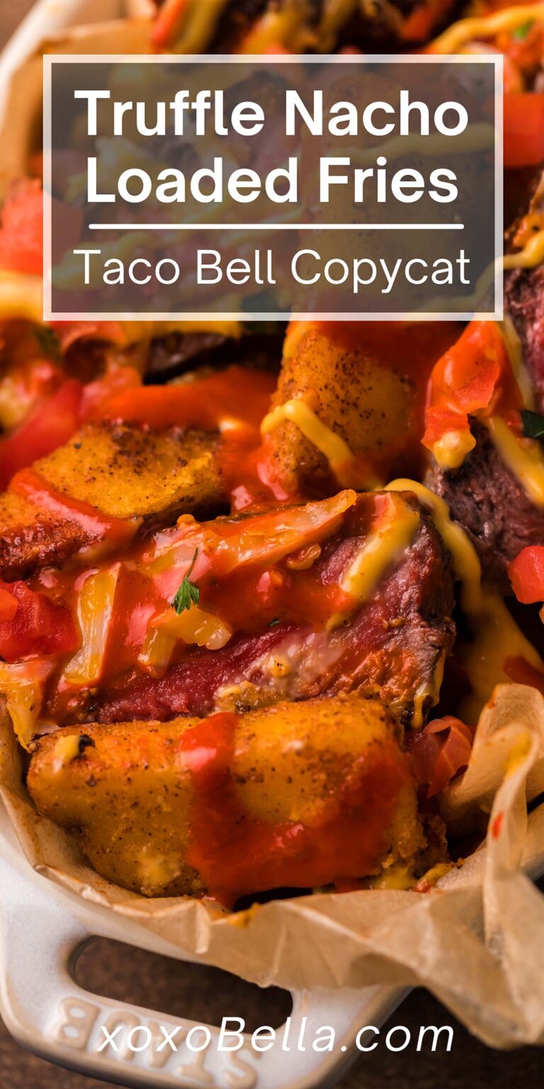 Truffle Nacho Loaded Fries Taco Bell Copycat xoxoBella