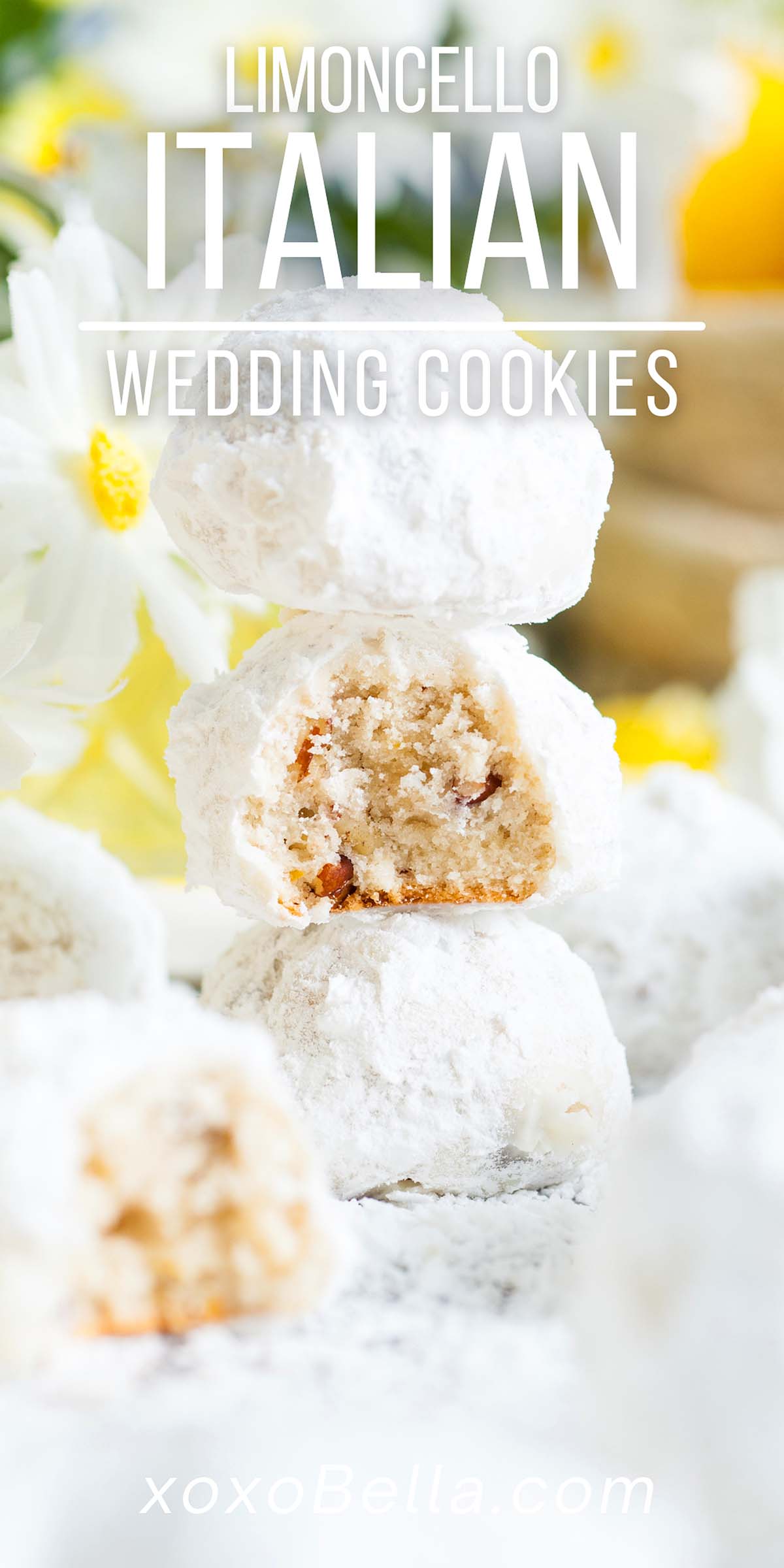 Limoncello Italian Wedding Cookies xoxoBella