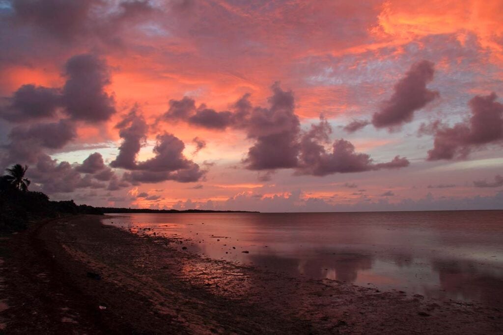 Beautiful Sunrise in Long Key State Park, Florida Keys.