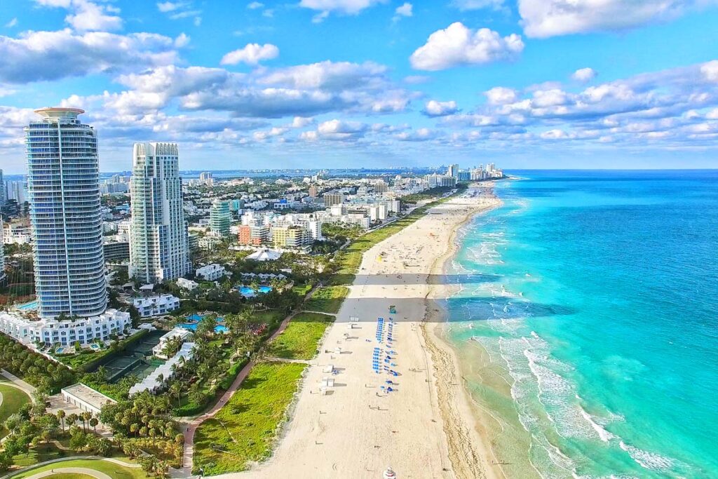 South Beach, Miami Beach. Florida.