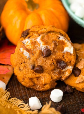 Pumpkin S'mores Cookies - xoxoBella
