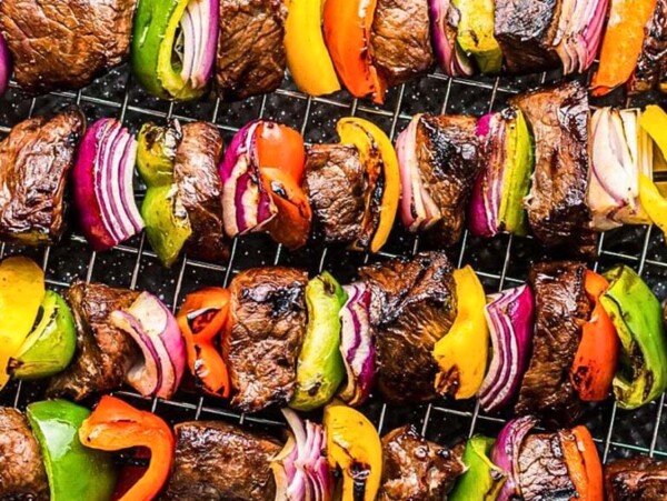 The Best Steak Kebabs.