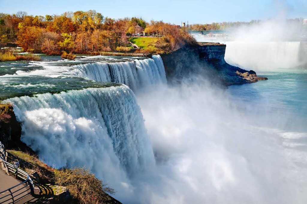 American side of Niagara Falls.