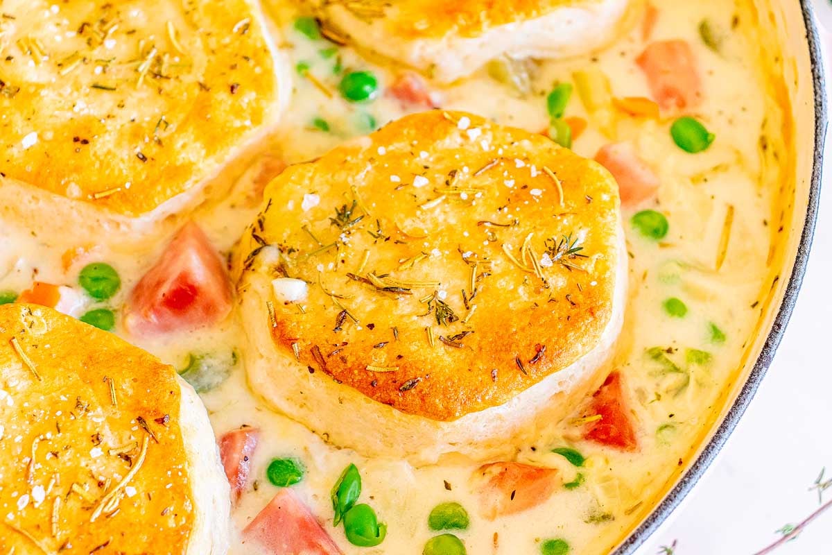 Leftover Ham Pot Pie