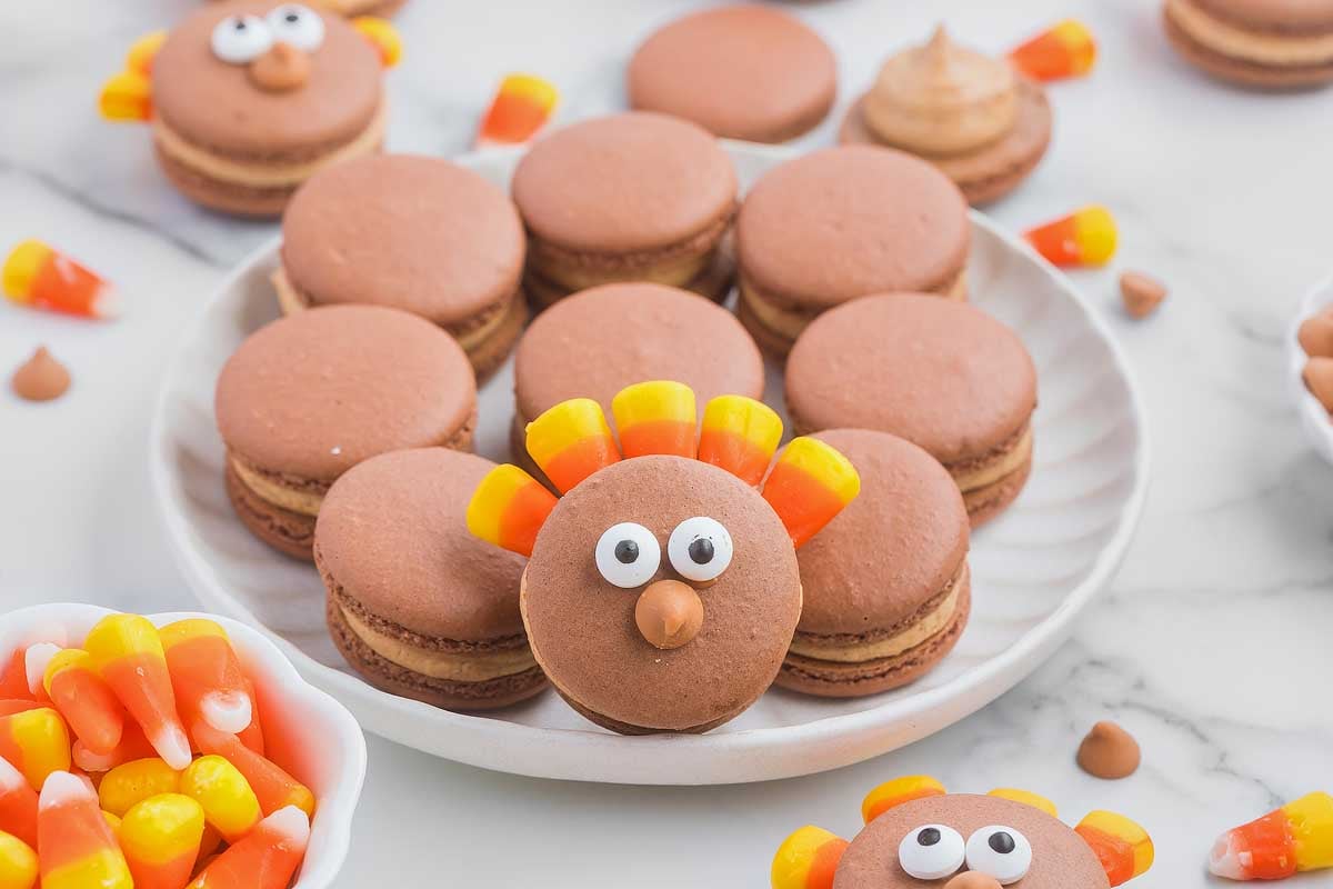 thanksgiving turkey cookies - xoxobella