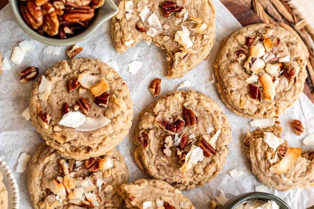 A nutty cookie round up with pecans.