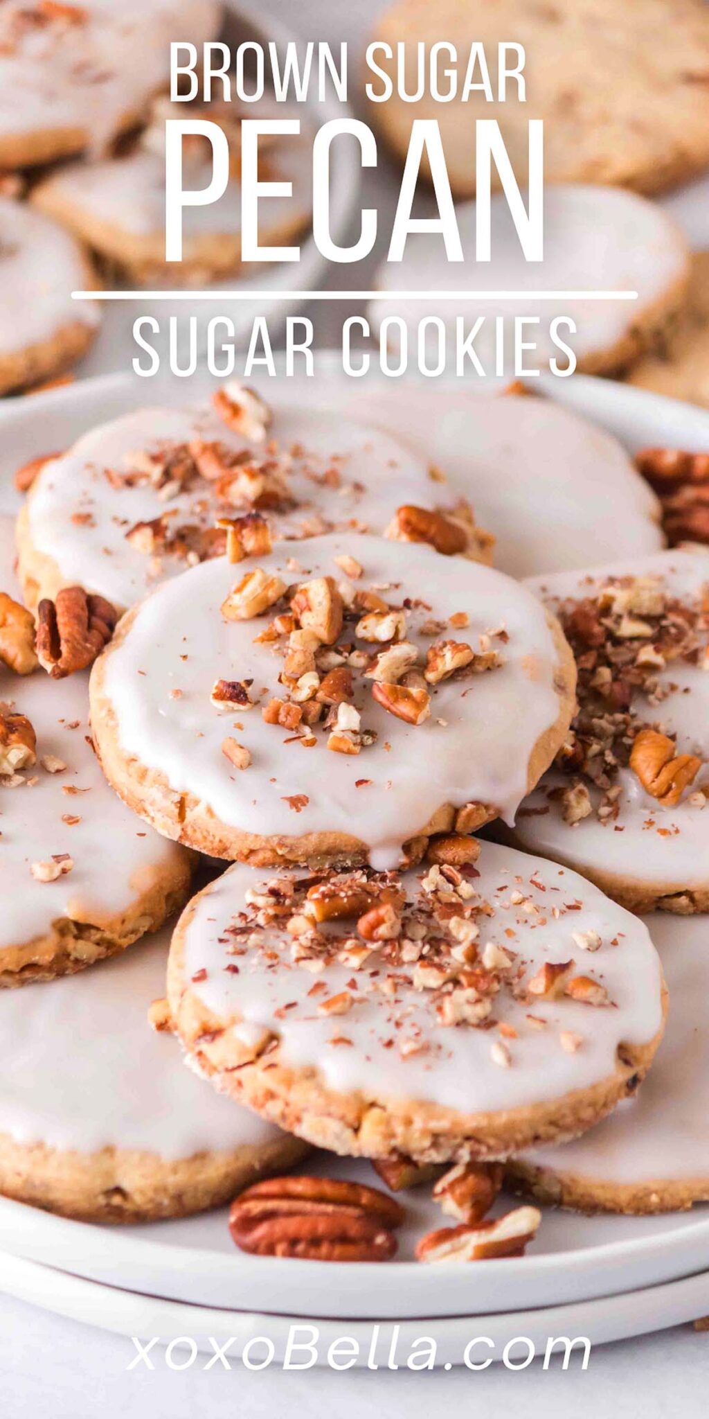Pecan Sugar Cookies xoxoBella