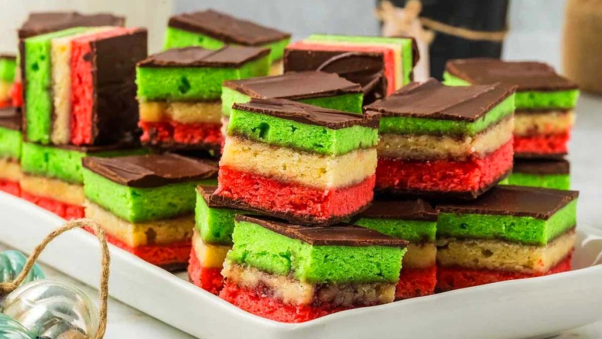 Italian Rainbow Cookies XoxoBella