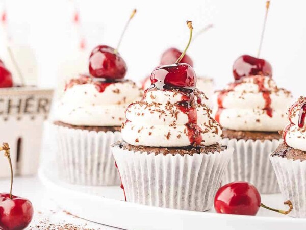 Black Forest Cupcakes.