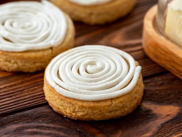 Cinnamon Roll Sugar Cookies.