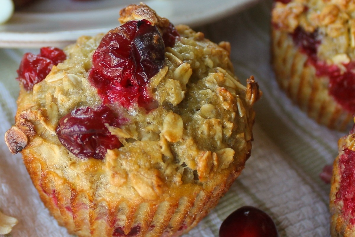 Cranberry oatmeal muffins are a delicious and nutritious snack recipe, packed with the goodness of oats and cranberries.