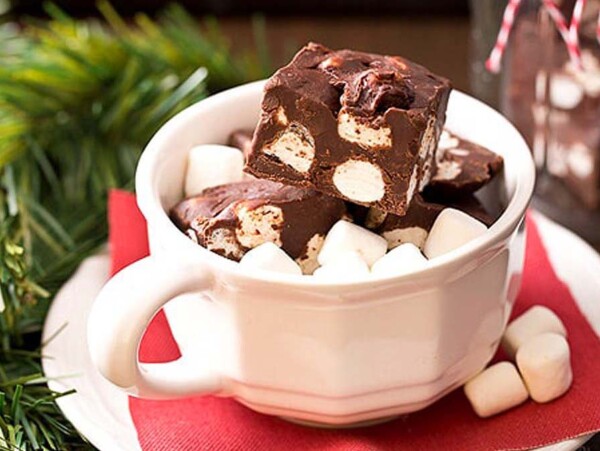 Chocolate Marshmallow Fudge.