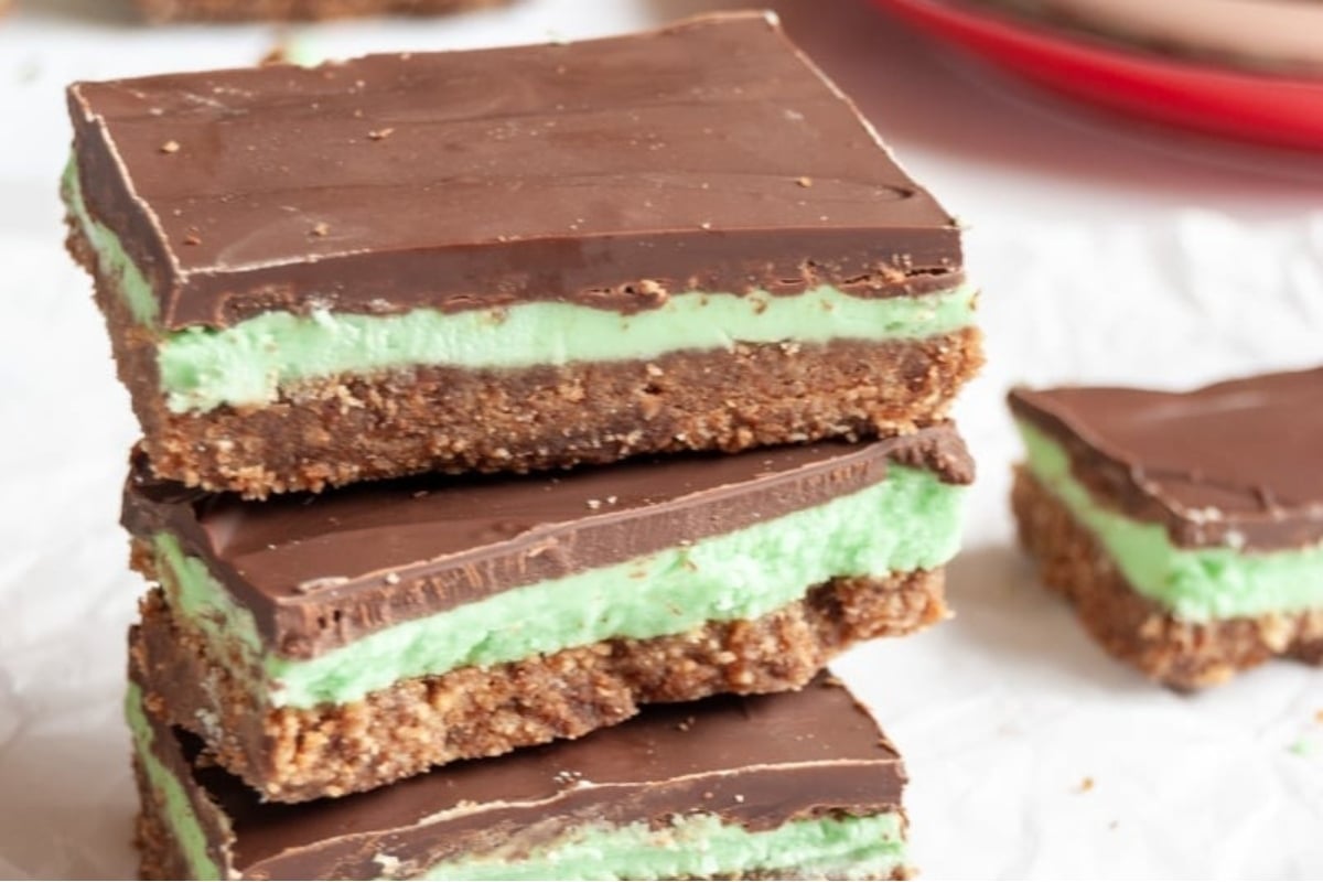 Stacked Chocolate Mint Bars