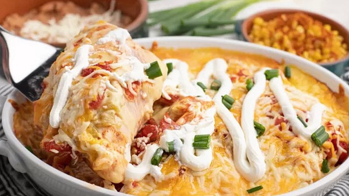 Chicken Taco Casserole (Great For Meal Prep!).