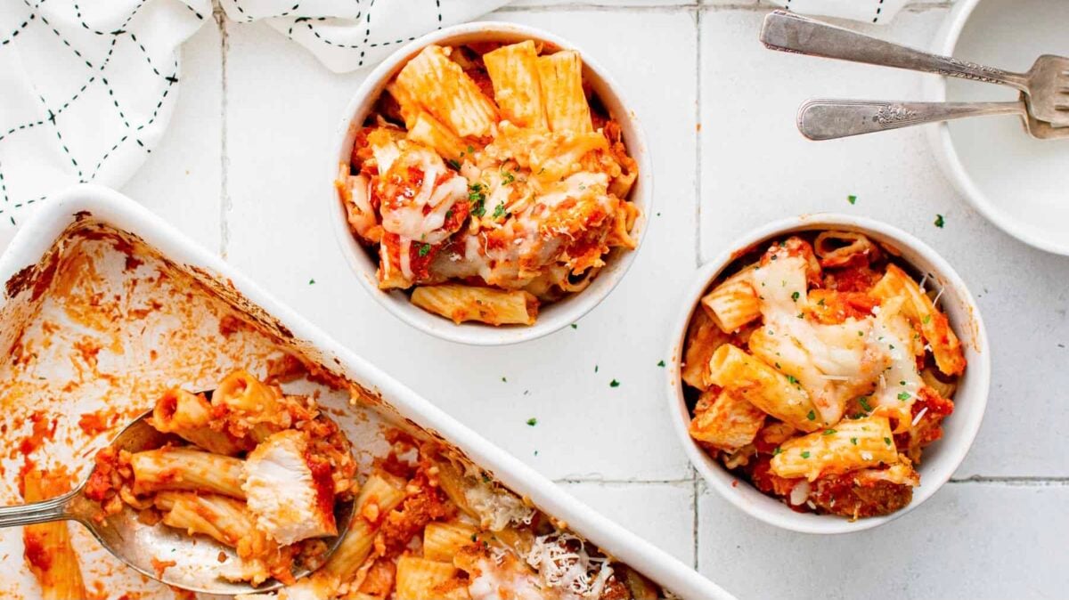 Chicken Parmesan Casserole Recipe.