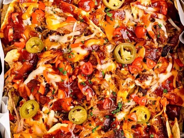 Pulled Pork Nachos.