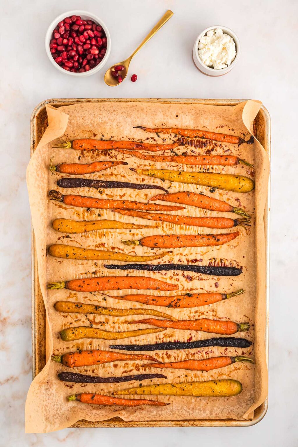 Maple Roasted Rainbow Carrots xoxoBella