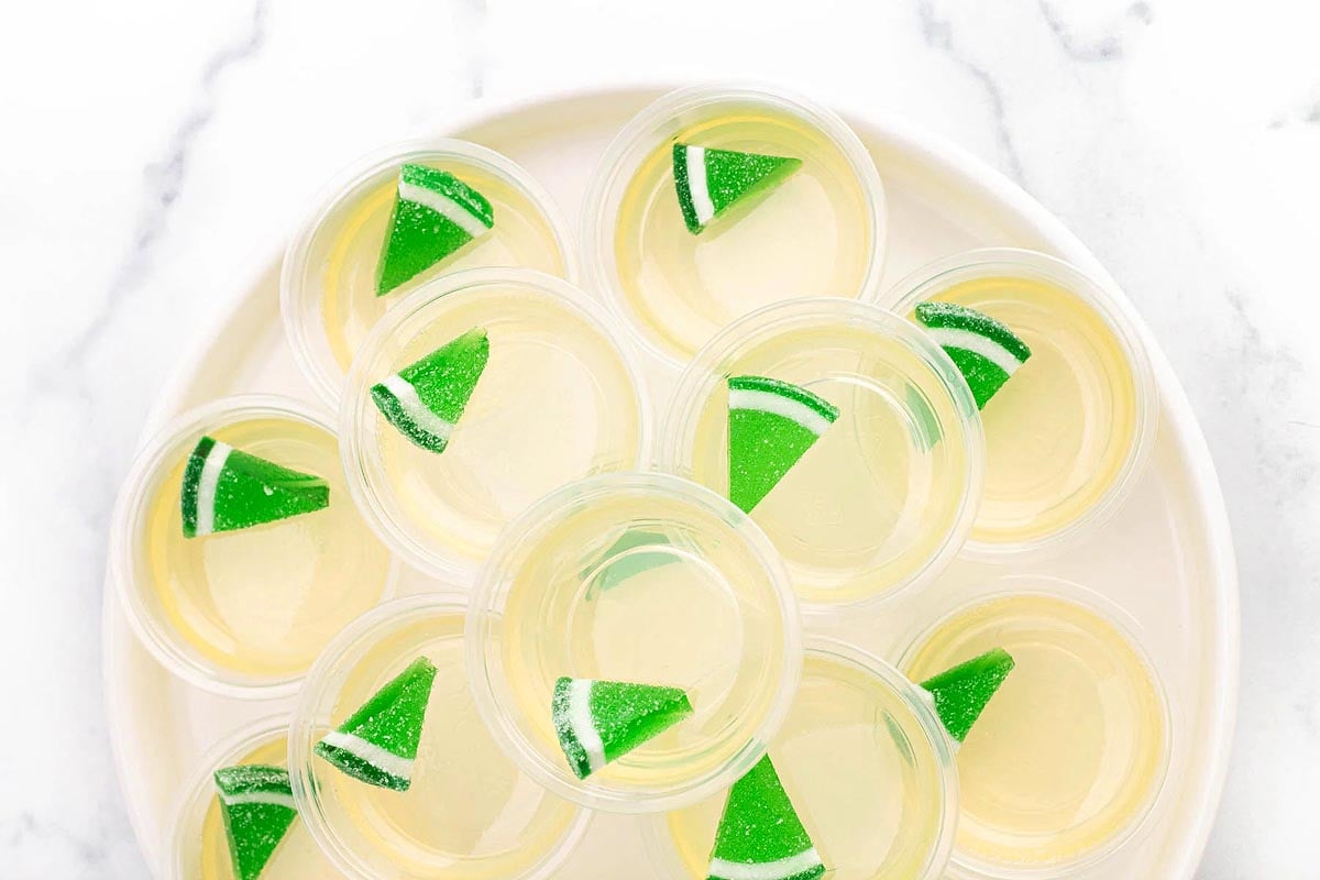Margarita Jello Shots.