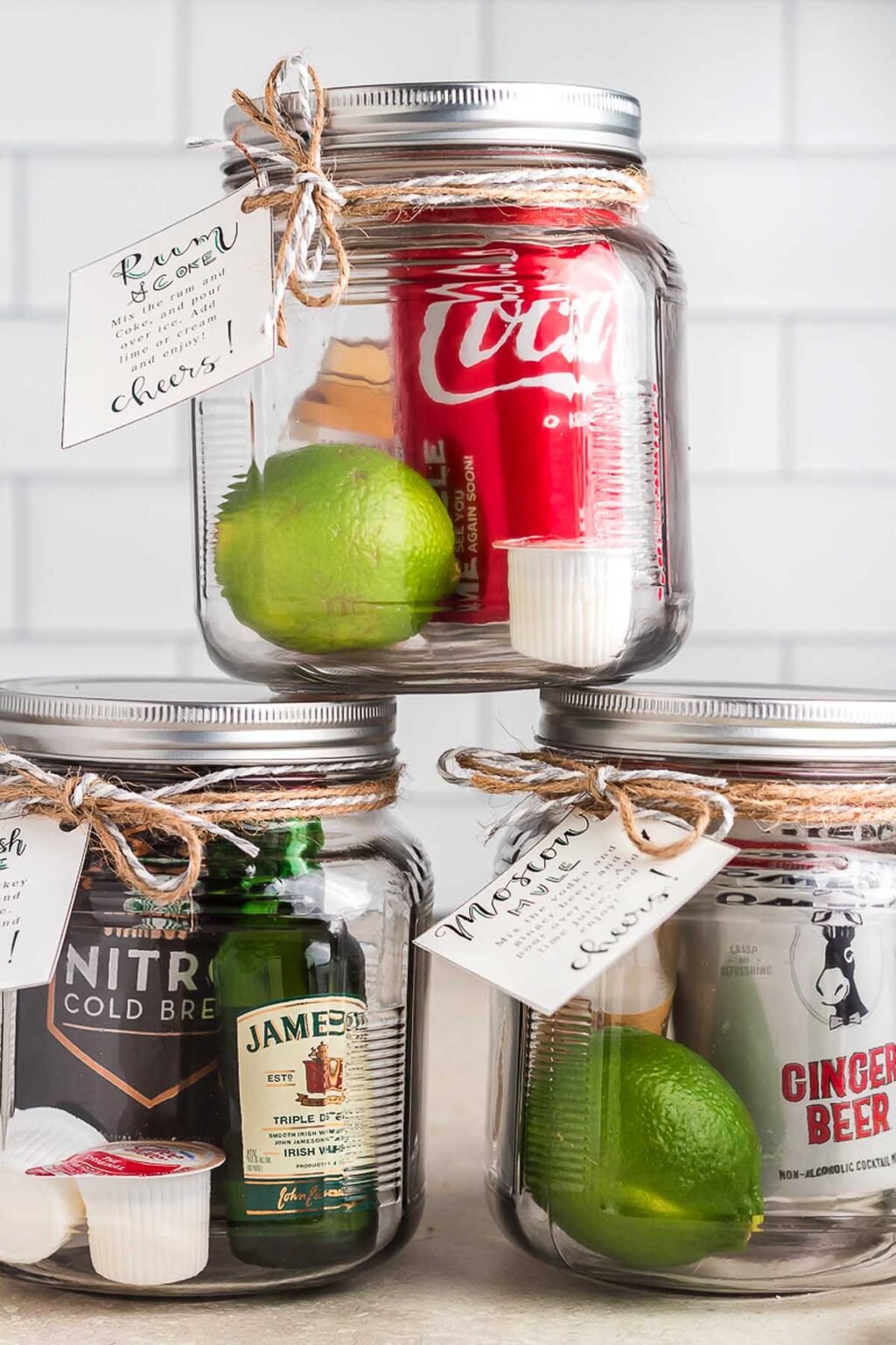 Mason Jar Cocktail Gift Sets xoxoBella
