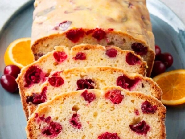 Cranberry Orange Bread.