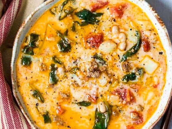 Tuscan White Bean Soup.