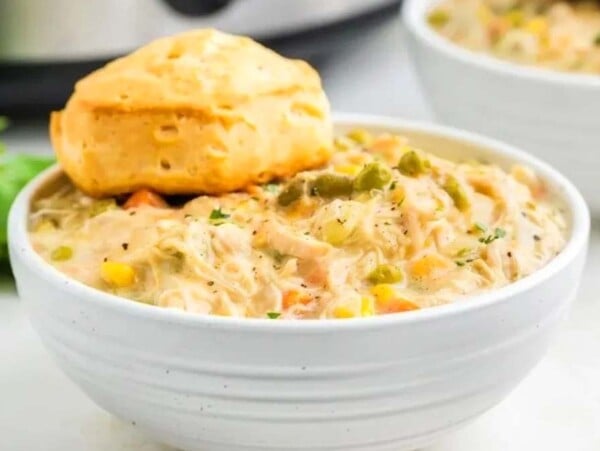 Crockpot Chicken Corn Soup.