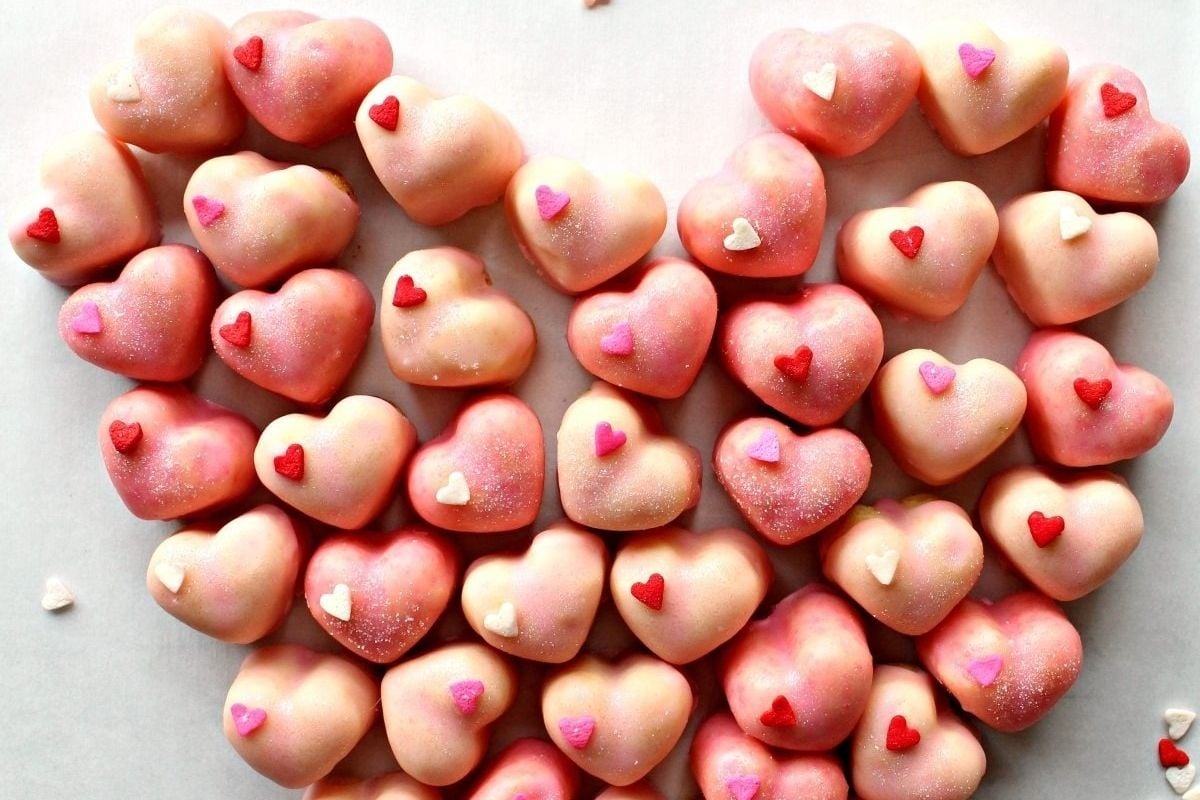 Valentine's desserts on Valentine's day