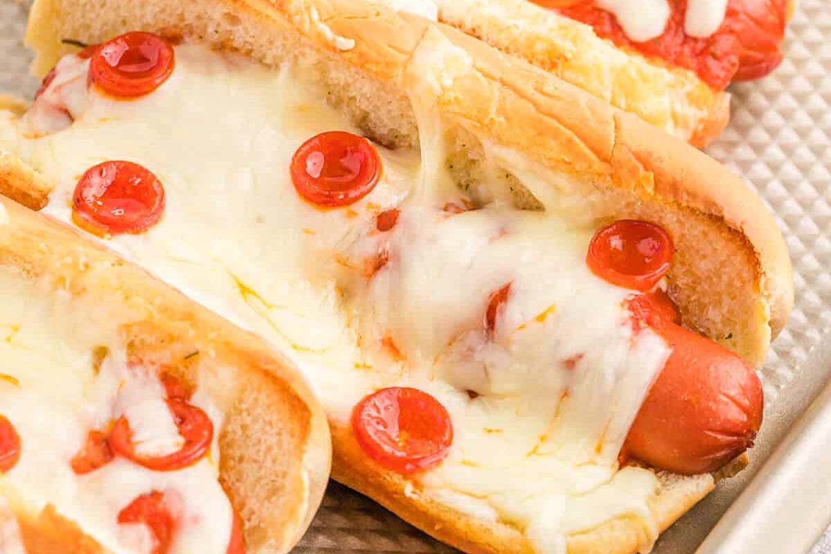 Pizza Hot Dogs.