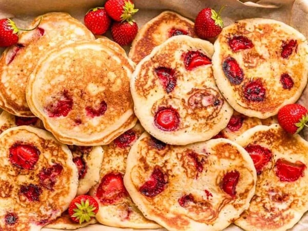 Strawberry Pancakes.