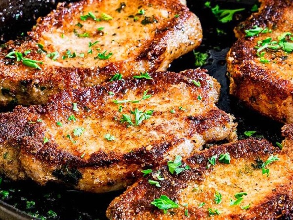 Italian Breaded Pork Chops.