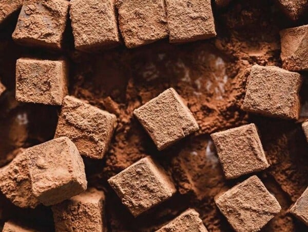 2 Ingredient Chocolate Truffles (so easy!).