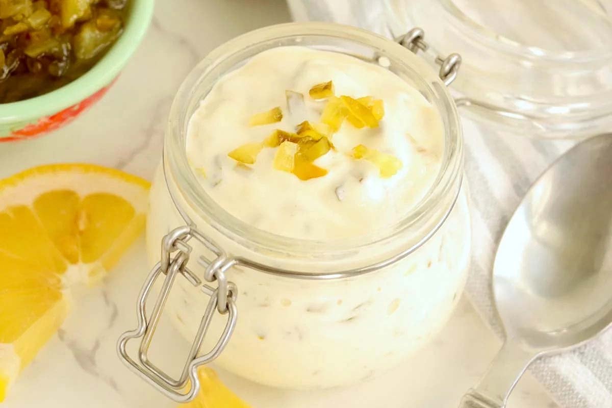 3-Ingredient Tartar Sauce Recipe. 