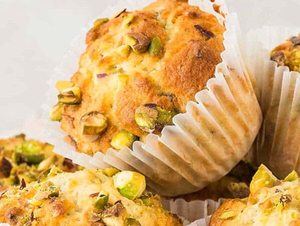 Pistachio Muffins.